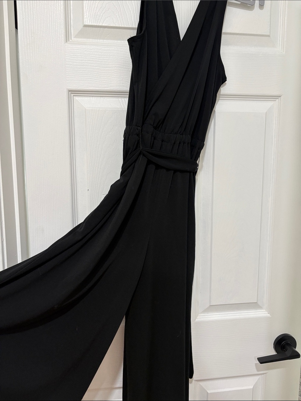 A New Day Target Women’s XS Back Sleeveless Jumpsuit with Pockets and Tie - Picture 9 of 11